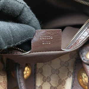 Pre-owned Gucci Babushka Multicolour PVC coated canvas 207774 handbag | stylenewstar