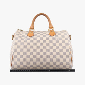 Pre-owned Louis Vuitton Speedy30 Azur Damier Canvas N41533 shoulderbag | stylenewstar