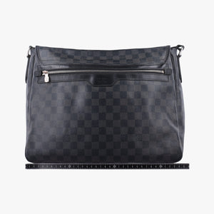 Pre-owned Louis Vuitton DANIEL GM Noir Damier Graphite N58033 shoulderbag | stylenewstar