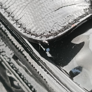 Secondhand Christian Dior Gaucho Black Patent handbag | stylenewstar
