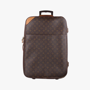 Pre-owned Louis Vuitton PEGASE 55 Brown Monogram Canvas M23294 suitcase | stylenewstar
