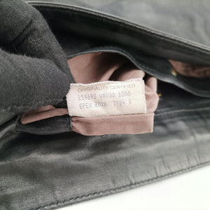 Secondhand Bottega Veneta Intrecciato Black Lambskin shoulderbag | stylenewstar