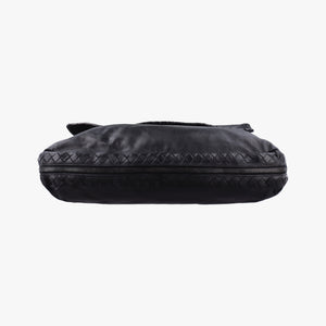 Secondhand Bottega Veneta Intrecciato Black Lambskin shoulderbag | stylenewstar
