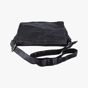 Secondhand Bottega Veneta Intrecciato Black Lambskin shoulderbag | stylenewstar
