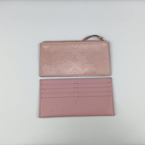 Secondhand Louis Vuitton Pochette Felicie Rose Ballerine Vernis M64358 shoulderbag | stylenewstar