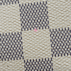Pre-owned Louis Vuitton SALEYA MM AZUR Damier Canvas N51185 handbag | stylenewstar