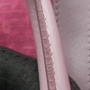 Secondhand Fendi Zucchino Forever Bauletto Pink×Multicolour Canvas×sequins 8BL068 handbag | stylenewstar
