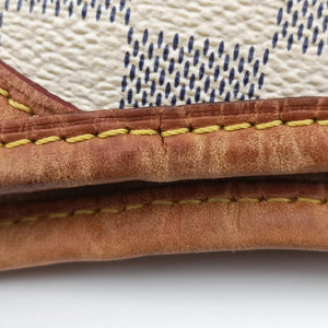Secondhand Louis Vuitton GALLIERA PM Azur Damier Canvas N55215 shoulderbag | stylenewstar