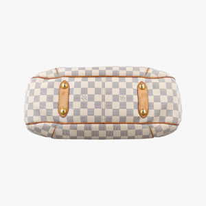 Secondhand Louis Vuitton GALLIERA PM Azur Damier Canvas N55215 shoulderbag | stylenewstar