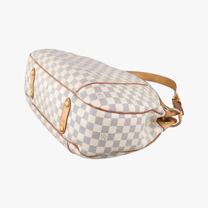 Secondhand Louis Vuitton GALLIERA PM Azur Damier Canvas N55215 shoulderbag | stylenewstar