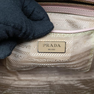 Pre-owned Prada Galleria Beige SAFFIANO Leather BN1786 shoulderbag | stylenewstar