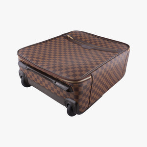 Pre-owned Louis Vuitton PEGASE 45 EBENE Damier Canvas N23293 suitcase | stylenewstar