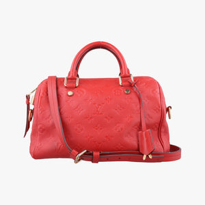 Pre-owned Louis Vuitton Speedy Bandouliere 25 Orian Monogram Empreinte M40758 shoulderbag | stylenewstar