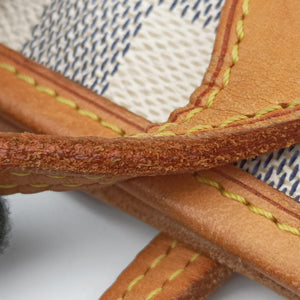 Vintage Louis Vuitton Neverfull MM Azur Damier Canvas N51107 handbag | stylenewstar