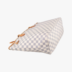 Vintage Louis Vuitton Neverfull MM Azur Damier Canvas N51107 handbag | stylenewstar