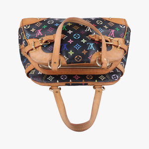 Pre-owned Louis Vuitton CLAUDIA Noir Monogram Multicolor M40194 shoulderbag | stylenewstar