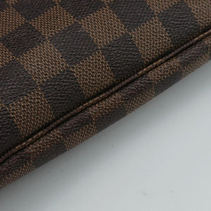 Vintage Louis Vuitton NEVERFULL GM EBENE Damier Canvas N51106 shoulderbag | stylenewstar