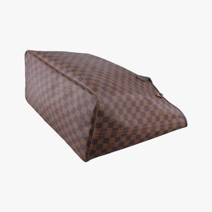 Vintage Louis Vuitton NEVERFULL GM EBENE Damier Canvas N51106 shoulderbag | stylenewstar