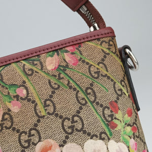 Pre-owned Gucci GG Blooms Beige×multicolor PVC coated canvas×leather 410748 shoulderbag | stylenewstar
