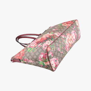 Pre-owned Gucci GG Blooms Beige×multicolor PVC coated canvas×leather 410748 shoulderbag | stylenewstar