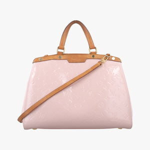 Pre-owned Louis Vuitton Brea MM ROSE FLORENTIN Vernis M91621 shoulderbag | stylenewstar