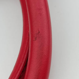 Pre-owned Christian Dior Hardcore White×Red×Black canvas×Leather handbag | stylenewstar