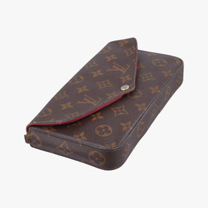 Pre-owned Louis Vuitton Pochette Felicie Brown Monogram Canvas M61276 shoulderbag | stylenewstar