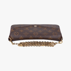 Pre-owned Louis Vuitton Pochette Felicie Brown Monogram Canvas M61276 shoulderbag | stylenewstar