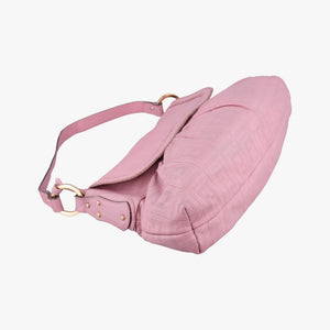 Pre-owned Fendi Chef Pink Leather 8BR436 handbag | stylenewstar