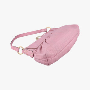 Pre-owned Fendi Chef Pink Leather 8BR436 handbag | stylenewstar