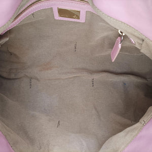 Pre-owned Fendi Chef Pink Leather 8BR436 handbag | stylenewstar