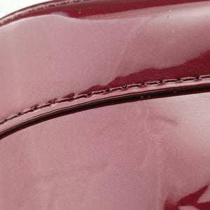 Pre-owned Louis Vuitton Alma GM Rouge Fauvist Vernis M91687 handbag | stylenewstar