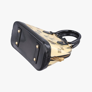 Secondhand Louis Vuitton Nicolas Squiere Sticker Alma BB Ivory×black×multi Vernis M50419 shoulderbag | stylenewstar