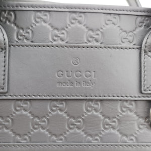 Pre-owned Gucci Guccissima Black Leather 246410 handbag | stylenewstar