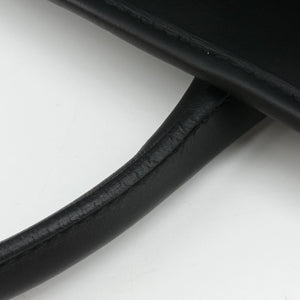 Pre-owned Gucci Guccissima Black Leather 246410 handbag | stylenewstar