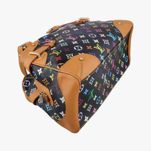 Pre-owned Louis Vuitton CLAUDIA Noir Monogram Multicolor M40194 shoulderbag | stylenewstar