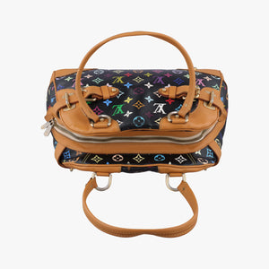 Pre-owned Louis Vuitton CLAUDIA Noir Monogram Multicolor M40194 shoulderbag | stylenewstar