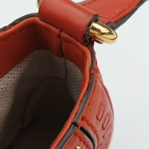 Pre-owned Gucci Snaffle Bit Orange Leather 263956 shoulderbag | stylenewstar