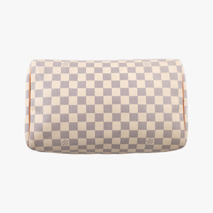 Pre-owned Louis Vuitton Speedy 30 AZUR Damier Canvas N41533 handbag | stylenewstar