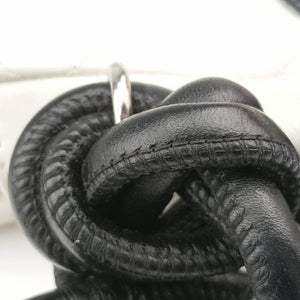 Secondhand Chanel Cambon Line Black×white lambskin A25178 shoulderbag | stylenewstar