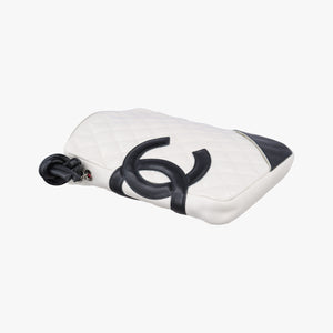 Secondhand Chanel Cambon Line Black×white lambskin A25178 shoulderbag | stylenewstar