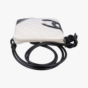 Secondhand Chanel Cambon Line Black×white lambskin A25178 shoulderbag | stylenewstar