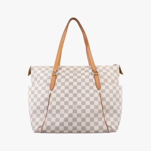 Pre-owned Louis Vuitton TOTALLY MM Azur Damier Canvas N51262 shoulderbag | stylenewstar
