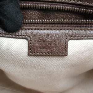 Secondhand Gucci Ophidia Ebony × Neon Orange GG Supreme × Leather 792376 shoulderbag | stylenewstar