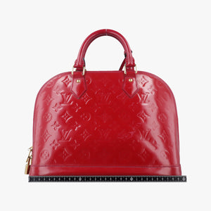 Vintage Louis Vuitton Alma PM pomme d'amour Vernis M90096 handbag | stylenewstar