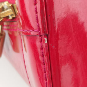 Vintage Louis Vuitton Alma PM pomme d'amour Vernis M90096 handbag | stylenewstar