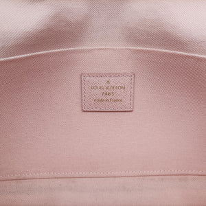 Pre-owned Louis Vuitton Pochette Felicie brown×pink Monogram Canvas M67248 shoulderbag | stylenewstar