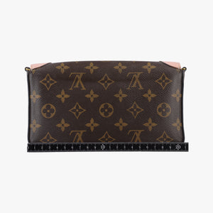 Pre-owned Louis Vuitton Pochette Felicie brown×pink Monogram Canvas M67248 shoulderbag | stylenewstar