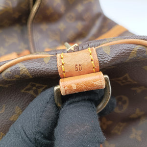 Pre-owned Louis Vuitton keepall 50 Brown Monogram canvas M41416 shoulderbag | stylenewstar