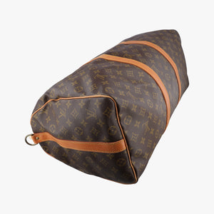 Pre-owned Louis Vuitton keepall 50 Brown Monogram canvas M41416 shoulderbag | stylenewstar